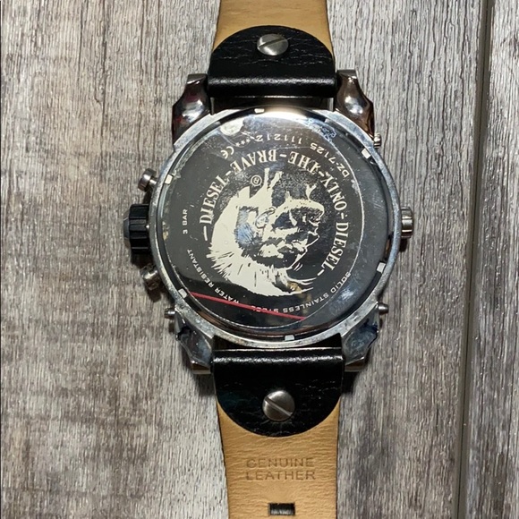 Diesel DZ-7125 Big Daddy watch (Black) - Picture 3 of 3